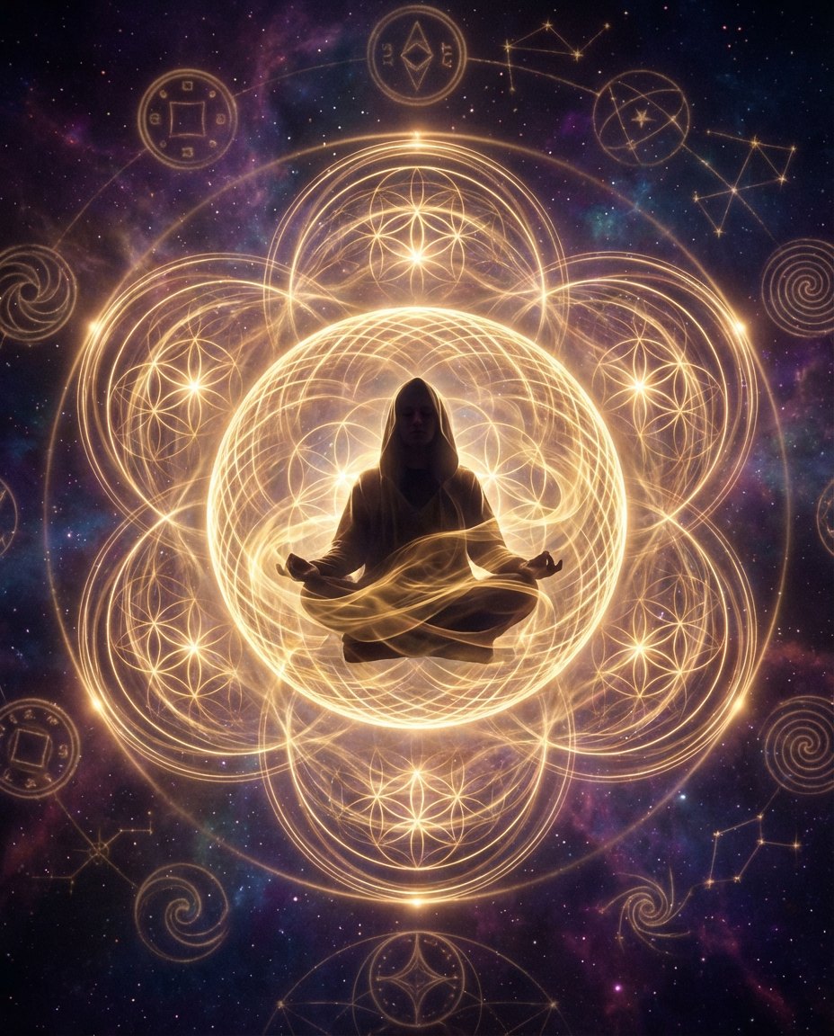Sacred geometry illustration plate 2 from Wired to Win